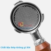 Tay pha cà phê Espresso 3 tai không đáy size 51mm