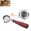 Tay pha cà phê Espresso cầm tay không đáy cao cấp, dùng cho máy chuẩn E61, size 58mm