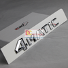 Decal logo 3D chữ nổi 4 MATIC dán xe đuôi ô tô