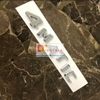 Decal tem chữ 4 MATIC dán xe đuôi ô tô