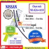 Bộ 2 thanh gạt nước mưa ô tô Nano xương mềm cao cấp hãng xe Nissan: Sunny-Teana-X trail-Navara-Livina-Grand Livina-Juke-Murano-Qashpai