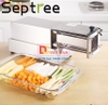 Máy cắt khoai tây, khoai lang và các loại củ kiểu Pháp - Chuyên nghiệp. Thương hiệu Mỹ cao cấp Septree - T1000