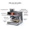 Máy pha cà phê Espresso chuyên nghiệp 3 trong 1, thương hiệu Mỹ cao cấp HiBREW - CM5020