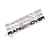 Decal tem chữ 3D Ranger Rover