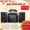 💥 Bộ hát 49tr6 cho gia đình chơi tết. Chất âm loa bãi RCF C3110 (Italy) BASS 25