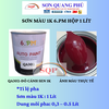 qa302-son-mau-do-canh-sen-1k-autopaint-hieu-6-pm-lon-1-lit-cho-oto-xe-may
