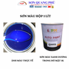 qa605-son-mau-xanh-duong-trong-do-mat-1k-autopaint-hieu-6-pm-lon-1-lit-cho-oto-x