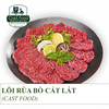 Lõi rùa bò Mỹ cắt lát