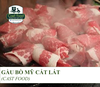 Gầu bò Mỹ cắt lát 500g