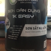 Sơn sắt mạ kẽm Màu Đen Bóng 1k EASY Decor Paint