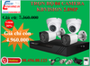 TRỌN BỘ 4 CAMERA KBVISION 2.MP GIÁ CHỈ 4.960.000