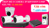 Trọn Bộ 03 Camera ip Kbvision 2.Mp Gía Chỉ 7.689.000 BẢO HÀNH 36 THÁNG