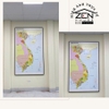BD19 Tranh Bản Đồ Thế Giới