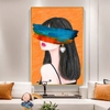 04ZG Tranh Tráng Gương Cô Gái