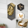 22LG Tranh Lục Giác Tráng Gương Trừu Tượng