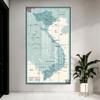 BD10 Tranh Bản Đồ Việt Nam