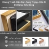 KD18 Tranh Khảm Đá Pha Lê Lá