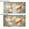 MDd08 Hoa Thiết Kế 3 Chiều Tráng Gương