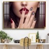 05NM Tranh Treo Tường Tráng Gương Cho Tiệm Nail Mi