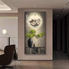 DH44 Tranh Tráng Gương Đồng Hồ