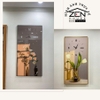ĐH09 Tranh Tráng Gương Đồng Hồ