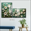 DM2B.02 Tranh Tráng Gương Thiết Kế Hoa 3 Chiều