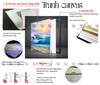 0007PG Tranh Treo Tường Canvas Phòng Thờ Quan Âm