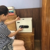Két sắt BOKEE BK30VT mini thông minh vân tay điện tử