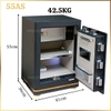 Két sắt Aifeibao HK-MD-55AS nhập khẩu vân tay màu trắng, xanh,đen