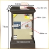 Két sắt trusafe KN90 khoét nóc khóa cơ