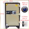 Két sắt Hàn Quốc trusafe C306 khóa cơ đổi mã cao 1m2
