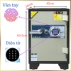Két sắt vân tay điện tử Hàn Quốc Trusafe TH635