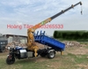 Xe Cẩu Máy Dầu Kubota Nhật - Xe Cẩu Tự Hành - Xe Cẩu - Xe Ba Gác Gắn Cẩu Hoàng Tâm