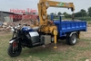 Xe Cẩu Máy Dầu Kubota Nhật - Xe Cẩu Tự Hành - Xe Cẩu - Xe Ba Gác Gắn Cẩu Hoàng Tâm