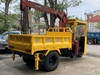 Xe Cẩu Tự Hành - Xe Ba Gác Gắn Cẩu - Xe Máy Dầu Gắn cẩu Hoàng Tâm
