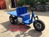 Xe điện ba bánh chở gạch