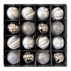 Set 16 Châu 80mm [16pcs Christmas Ball Ornaments 80mm]