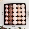 Hộp 25 quả châu cao cấp tông màu trendy (size 60mm)