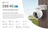 Camera wifi ezviz EB8 4G tấm pin năng lượng mặt trời