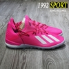 Giày Bóng Đá Adidas X 19.1 Hồng Đế Trắng  TF