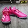Giày Bóng Đá Adidas X 19.1 Hồng Đế Trắng  TF
