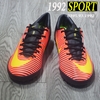 Giày Bóng Đá Nike Mercurial Đỏ Đen Vàng Victory VI TF