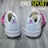 Giày Bóng Đá Adidas X 19.1 Đế Boots Trắng Viền Hồng TF