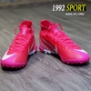 Giày Bóng Đá Nike Mercurial Sperfly 7 Elite Mbappe Hồng Tím Vạch Trắng TF