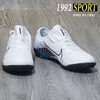 Giày Bóng Đá Nike Vapor Pro Trắng Vạch Đen Đế Xanh Đen TF