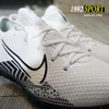 Giày Bóng Đá Nike Vapor Pro Trắng Vạch Đen Đế Xanh Đen TF
