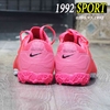 Giày Bóng Đá Nike Vapor 13 Pro Mbappe Hồng Vạch Trắng TF