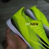 Giày Bóng Đá Adidas X Ghosted.1 Xanh Chuối Vạch Đen TF