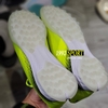 Giày Bóng Đá Adidas X Ghosted.1 Xanh Chuối Vạch Đen TF