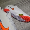 Giày Bóng Đá Nike Mercurial Vapor 13 Elite Trắng Cam Vạch Hồng TF